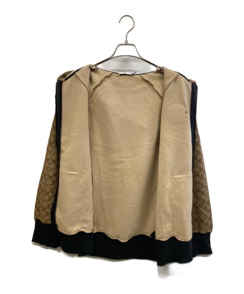 COACH（コーチ）COACH (コーチ) ジップパーカー ベージュ サイズ:XSの古着・服飾アイテム