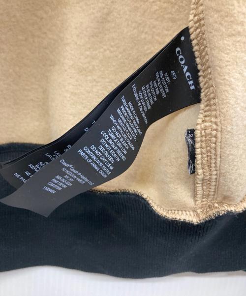 COACH（コーチ）COACH (コーチ) ジップパーカー ベージュ サイズ:XSの古着・服飾アイテム