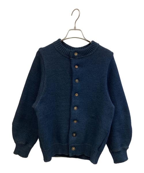 45rpm（45アールピーエム）45rpm (45アールピーエム) ニットカーディガン ネイビー サイズ:FREEの古着・服飾アイテム