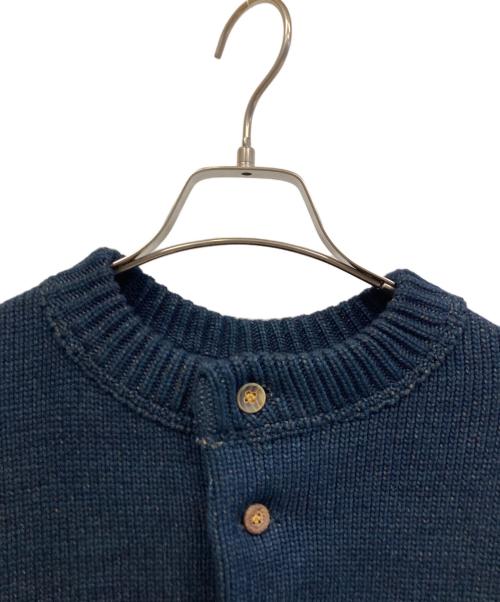 45rpm（45アールピーエム）45rpm (45アールピーエム) ニットカーディガン ネイビー サイズ:FREEの古着・服飾アイテム