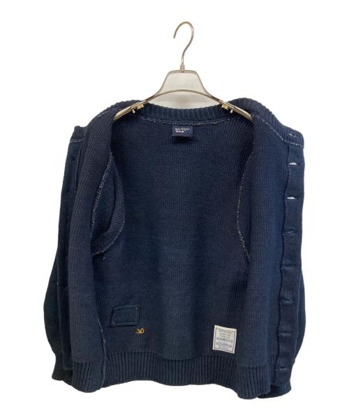 45rpm（45アールピーエム）45rpm (45アールピーエム) ニットカーディガン ネイビー サイズ:FREEの古着・服飾アイテム