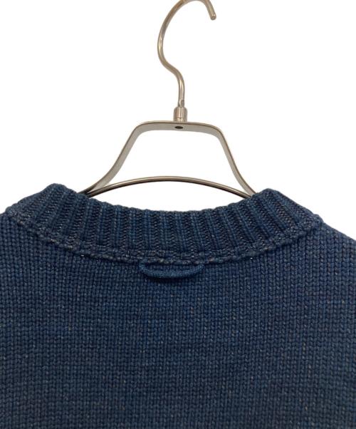 45rpm（45アールピーエム）45rpm (45アールピーエム) ニットカーディガン ネイビー サイズ:FREEの古着・服飾アイテム