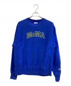 Champion REVERSE WEAVE×MoMAチャンピオン リバース ウィーブ×モマ）の古着「スウェット」｜ブルー
