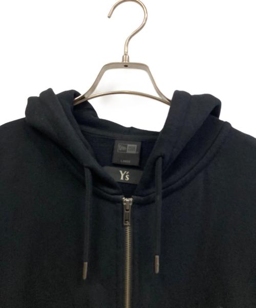 New Era（ニューエラ）New Era (ニューエラ) Y's (ワイズ) SWEAT FULL-ZIP HOODIE ブラック サイズ:Lの古着・服飾アイテム