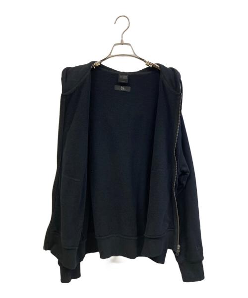 New Era（ニューエラ）New Era (ニューエラ) Y's (ワイズ) SWEAT FULL-ZIP HOODIE ブラック サイズ:Lの古着・服飾アイテム