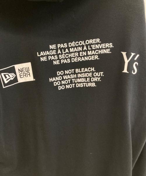 New Era（ニューエラ）New Era (ニューエラ) Y's (ワイズ) SWEAT FULL-ZIP HOODIE ブラック サイズ:Lの古着・服飾アイテム