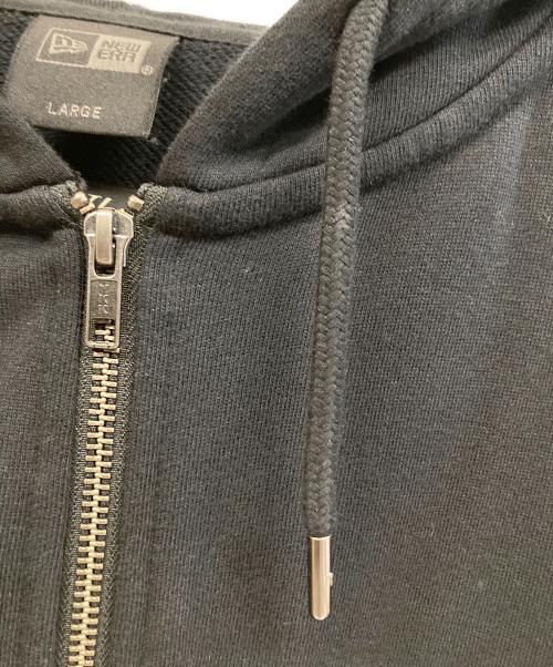 New Era（ニューエラ）New Era (ニューエラ) Y's (ワイズ) SWEAT FULL-ZIP HOODIE ブラック サイズ:Lの古着・服飾アイテム