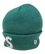 SUPREME×New Eraシュプリーム×ニューエラ）の古着「S LOGO BEANIE　帽子」｜グリーン
