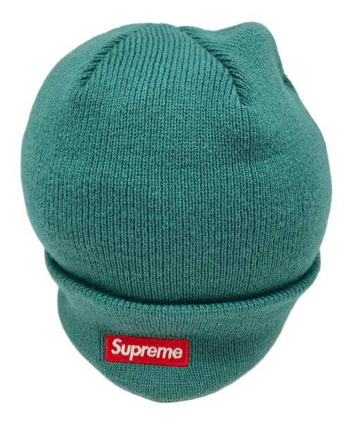 SUPREME（シュプリーム）SUPREME (シュプリーム) New Era (ニューエラ) S LOGO BEANIE　帽子 グリーンの古着・服飾アイテム
