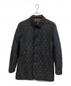 BLACK LABEL CRESTBRIDGEブラックレーベル クレストブリッジ）の古着「キルティングジャケット」｜ブラック