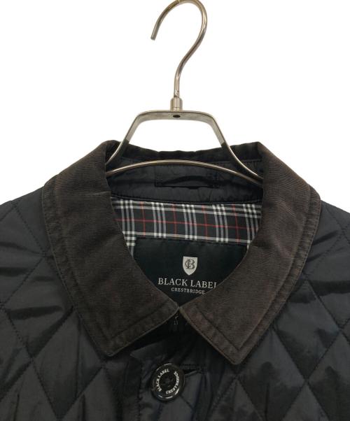 BLACK LABEL CRESTBRIDGE（ブラックレーベル クレストブリッジ）BLACK LABEL CRESTBRIDGE (ブラックレーベル クレストブリッジ) キルティングジャケット ブラック サイズ:Lの古着・服飾アイテム