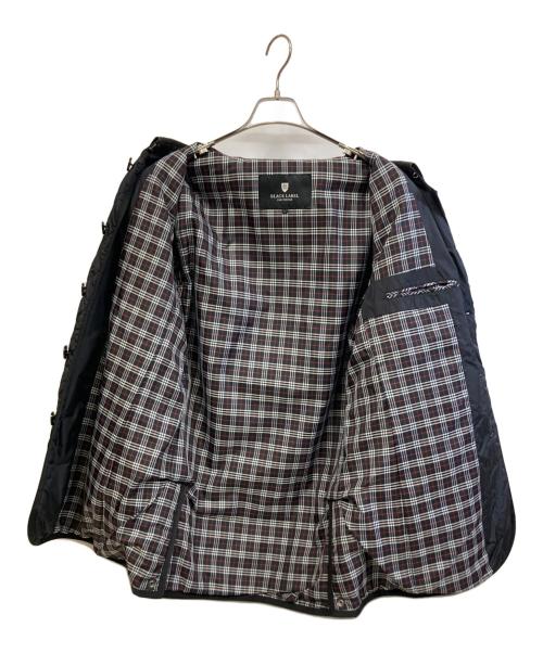 BLACK LABEL CRESTBRIDGE（ブラックレーベル クレストブリッジ）BLACK LABEL CRESTBRIDGE (ブラックレーベル クレストブリッジ) キルティングジャケット ブラック サイズ:Lの古着・服飾アイテム