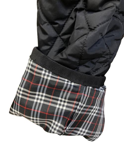 BLACK LABEL CRESTBRIDGE（ブラックレーベル クレストブリッジ）BLACK LABEL CRESTBRIDGE (ブラックレーベル クレストブリッジ) キルティングジャケット ブラック サイズ:Lの古着・服飾アイテム