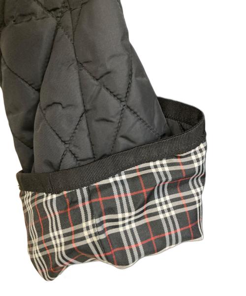 BLACK LABEL CRESTBRIDGE（ブラックレーベル クレストブリッジ）BLACK LABEL CRESTBRIDGE (ブラックレーベル クレストブリッジ) キルティングジャケット ブラック サイズ:Lの古着・服飾アイテム