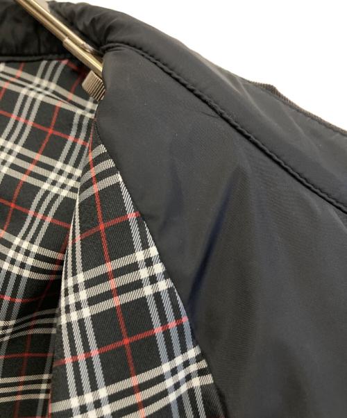 BLACK LABEL CRESTBRIDGE（ブラックレーベル クレストブリッジ）BLACK LABEL CRESTBRIDGE (ブラックレーベル クレストブリッジ) キルティングジャケット ブラック サイズ:Lの古着・服飾アイテム