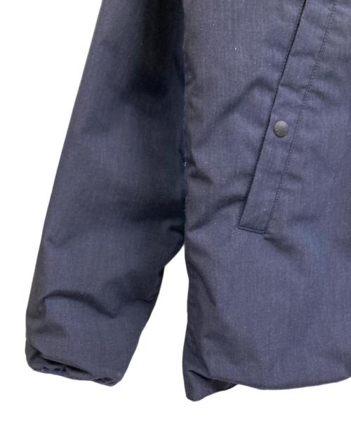 NANGA（ナンガ）NANGA (ナンガ) ノーカラーダウンジャケット ネイビー サイズ:XLの古着・服飾アイテム