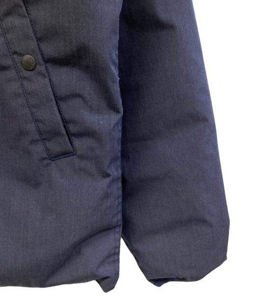 NANGA（ナンガ）NANGA (ナンガ) ノーカラーダウンジャケット ネイビー サイズ:XLの古着・服飾アイテム