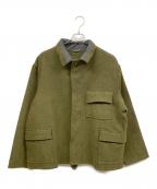 ARMYアーミー）の古着「ウールジャケット ソ連 70's」｜グリーン