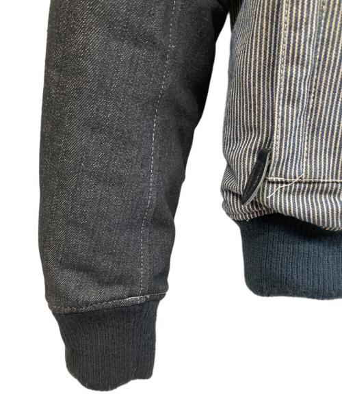 VANSON（バンソン）VANSON (バンソン) ブルゾン ブラック サイズ:Lの古着・服飾アイテム