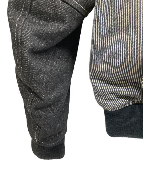 VANSON（バンソン）VANSON (バンソン) ブルゾン ブラック サイズ:Lの古着・服飾アイテム