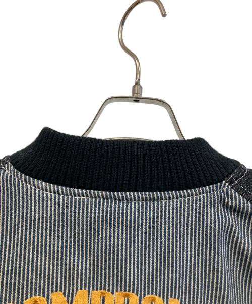 VANSON（バンソン）VANSON (バンソン) ブルゾン ブラック サイズ:Lの古着・服飾アイテム