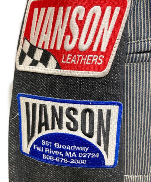 VANSON（バンソン）VANSON (バンソン) ブルゾン ブラック サイズ:Lの古着・服飾アイテム