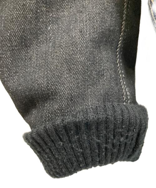 VANSON（バンソン）VANSON (バンソン) ブルゾン ブラック サイズ:Lの古着・服飾アイテム