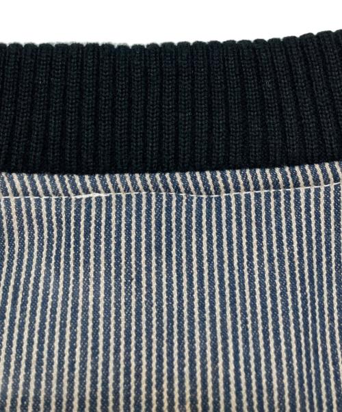 VANSON（バンソン）VANSON (バンソン) ブルゾン ブラック サイズ:Lの古着・服飾アイテム