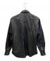 中古・古着 Wrangler (ラングラー) レザージャケット ブラック サイズ:M：7000円