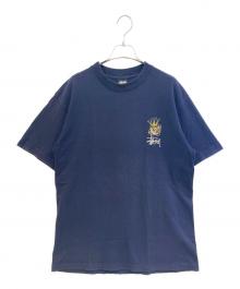 stussy（ステューシー）の古着「半袖Tシャツ」｜ネイビー