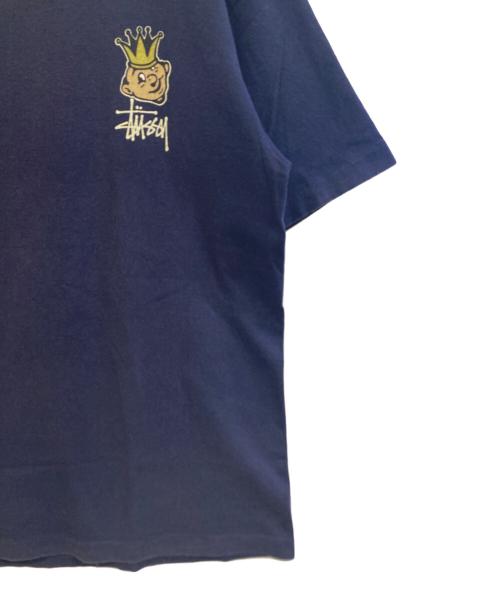 stussy（ステューシー）stussy (ステューシー) 半袖Tシャツ ネイビー サイズ:Ｌの古着・服飾アイテム