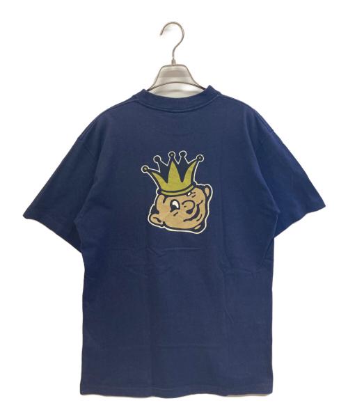 stussy（ステューシー）stussy (ステューシー) 半袖Tシャツ ネイビー サイズ:Ｌの古着・服飾アイテム