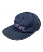 SUPREMEシュプリーム）の古着「キャップ」｜ネイビー