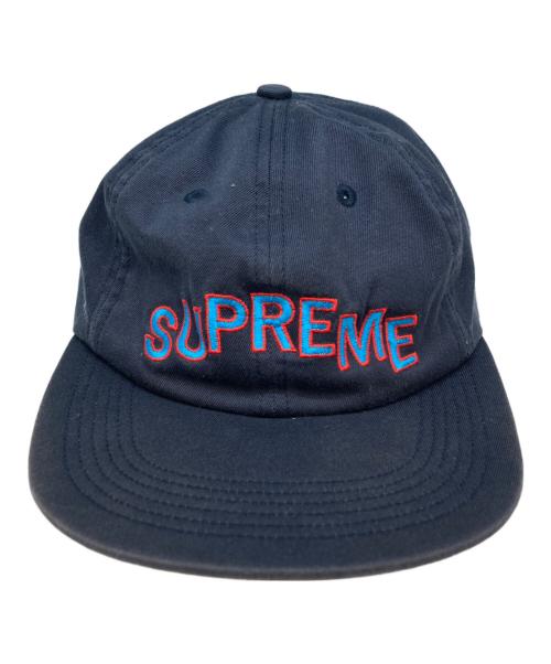 SUPREME（シュプリーム）SUPREME (シュプリーム) キャップ ネイビーの古着・服飾アイテム