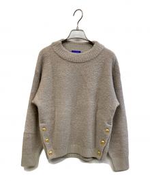 BLUE LABEL CRESTBRIDGE（ブルーレーベルクレストブリッジ）の古着「厚手ニット」｜ベージュ