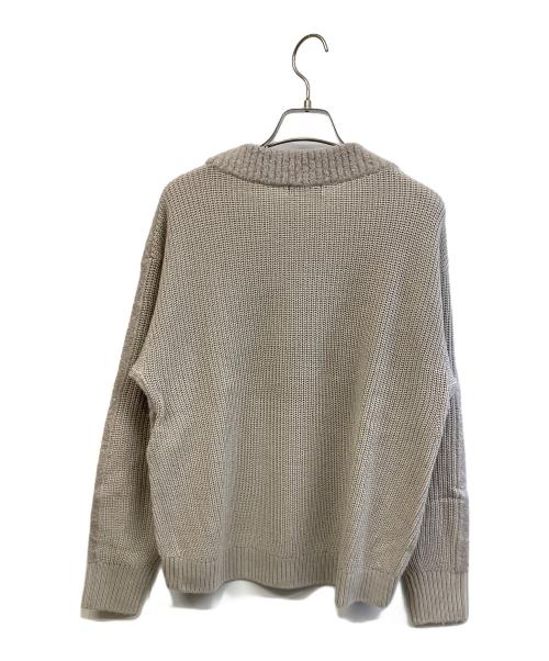 BLUE LABEL CRESTBRIDGE（ブルーレーベルクレストブリッジ）BLUE LABEL CRESTBRIDGE (ブルーレーベルクレストブリッジ) 厚手ニット ベージュ サイズ:38の古着・服飾アイテム