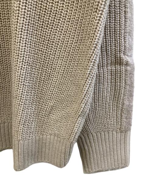 BLUE LABEL CRESTBRIDGE（ブルーレーベルクレストブリッジ）BLUE LABEL CRESTBRIDGE (ブルーレーベルクレストブリッジ) 厚手ニット ベージュ サイズ:38の古着・服飾アイテム
