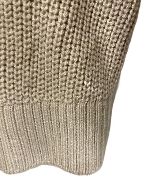 BLUE LABEL CRESTBRIDGE（ブルーレーベルクレストブリッジ）BLUE LABEL CRESTBRIDGE (ブルーレーベルクレストブリッジ) 厚手ニット ベージュ サイズ:38の古着・服飾アイテム