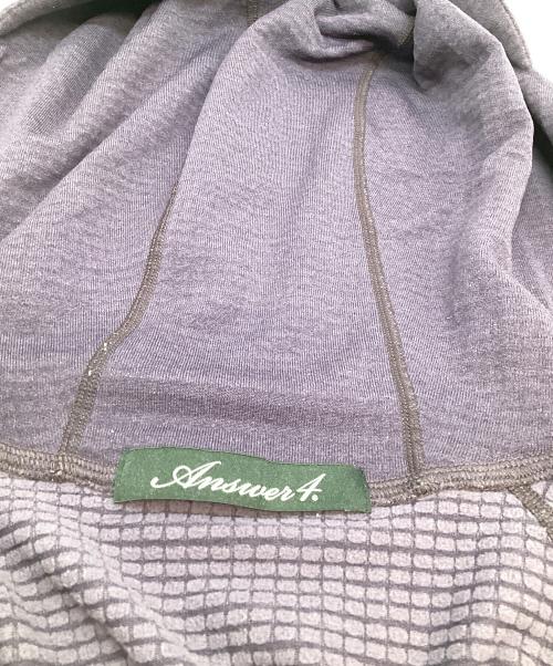 Answer4（アンサーフォー）Answer4 (アンサーフォー) ジップパーカー パープル サイズ:Mの古着・服飾アイテム