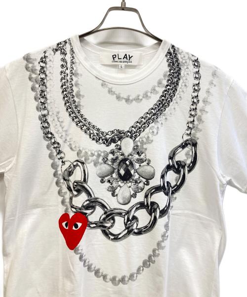 COMME des GARCONS（コムデギャルソン）COMME des GARCONS (コムデギャルソン) 半袖カットソー ホワイト サイズ:L 未使用品の古着・服飾アイテム