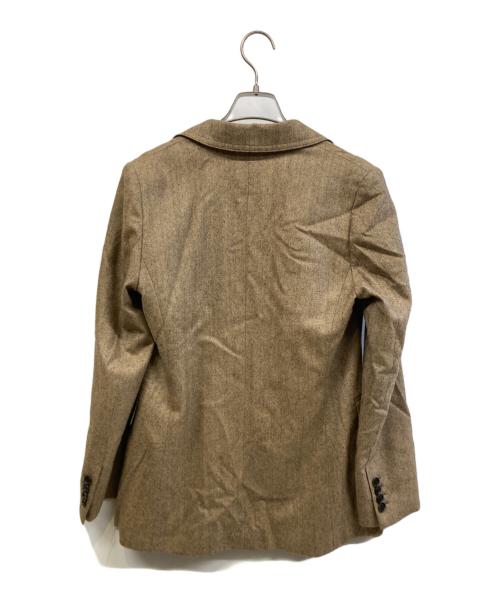 MACPHEE（マカフィー）MACPHEE (マカフィー) テーラードジャケット ブラウン サイズ:36の古着・服飾アイテム