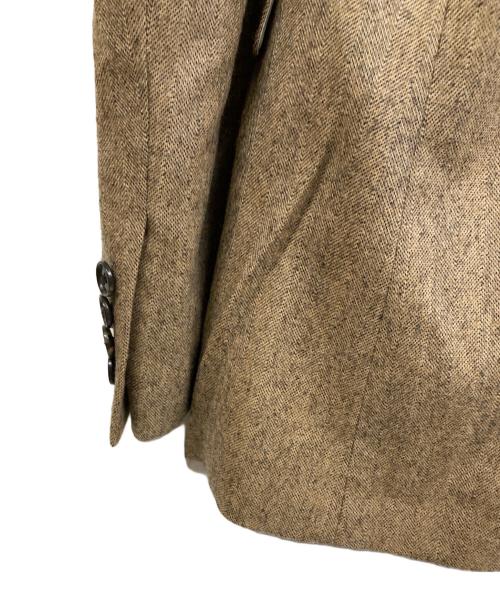 MACPHEE（マカフィー）MACPHEE (マカフィー) テーラードジャケット ブラウン サイズ:36の古着・服飾アイテム