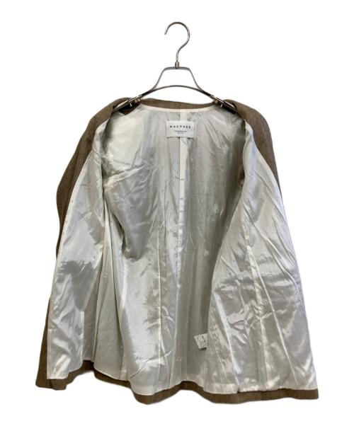 MACPHEE（マカフィー）MACPHEE (マカフィー) テーラードジャケット ブラウン サイズ:36の古着・服飾アイテム