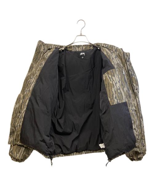 stussy（ステューシー）stussy (ステューシー) ダウンジャケット オリーブ サイズ:Lの古着・服飾アイテム