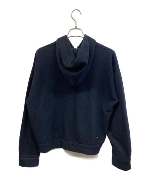 45R（フォーティファイブ・アール）45R (フォーティファイブ・アール) ジップパーカー ネイビー サイズ:3の古着・服飾アイテム