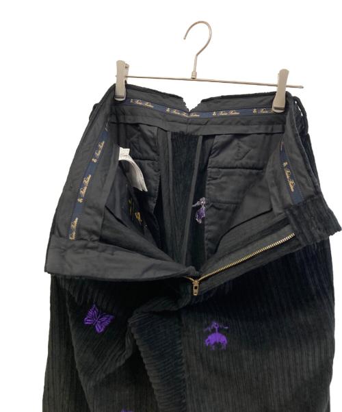 BROOKS BROTHERS（ブルックスブラザーズ）BROOKS BROTHERS (ブルックスブラザーズ) Needles (ニードルズ) コーデュロイパンツ ブラック サイズ:Sの古着・服飾アイテム