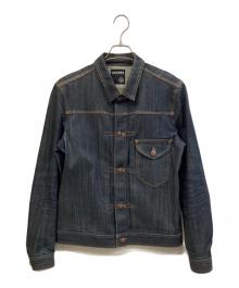 291295=HOMME（ニーキューイチニーキューゴオム）の古着「デニムジャケット」｜インディゴ