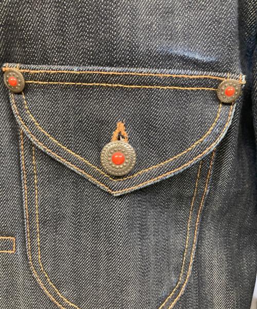 291295=HOMME（ニーキューイチニーキューゴオム）291295=HOMME (ニーキューイチニーキューゴオム) デニムジャケット インディゴ サイズ:Lの古着・服飾アイテム