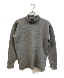 POLO RALPH LAUREN（ポロ・ラルフローレン）の古着「厚手ニット」｜グレー