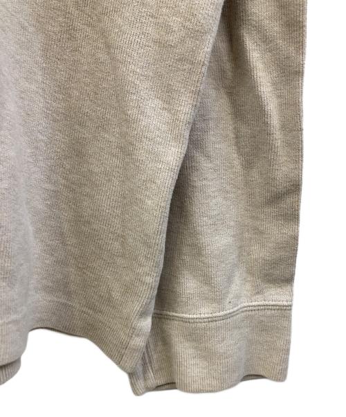POLO RALPH LAUREN（ポロ・ラルフローレン）POLO RALPH LAUREN (ポロ・ラルフローレン) ハーフジップスウェット ベージュ サイズ:XXLの古着・服飾アイテム